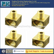 high precision machining auto parts brass casting